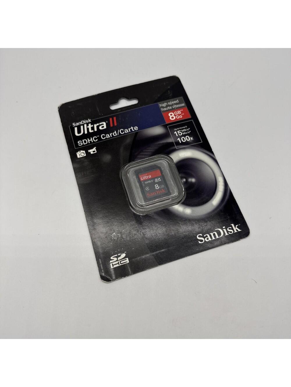 SanDisk Ultra II 8GB SDHC Card (SDSDRH-008G-A11) - Brand New, Sealed
